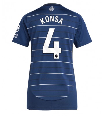 Aston Villa Ezri Konsa #4 Tredjetröja Dam 2024-25 Kortärmad